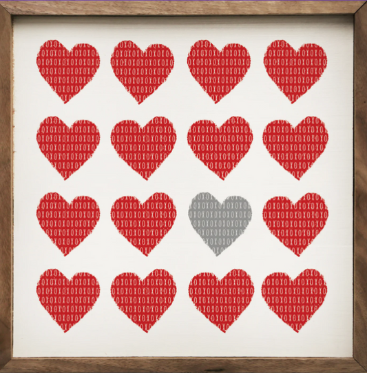 XOXO Hearts White image 0