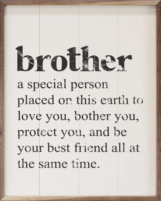 Brother A Special Person White image 0