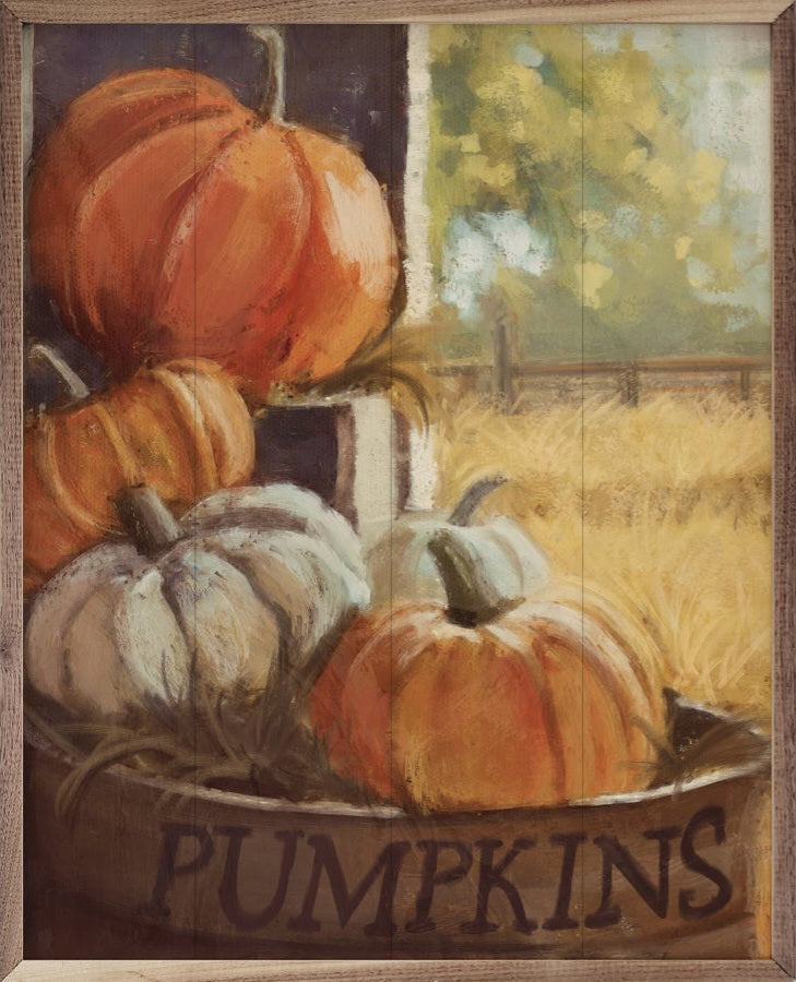 Vintage Pumpkins 4 By Nina Blue image 0