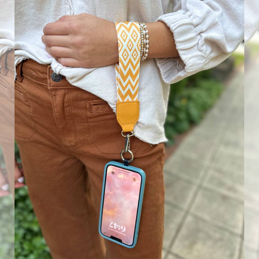 Clip & Go Strap w/Pouch Chevron/Diamond Collection