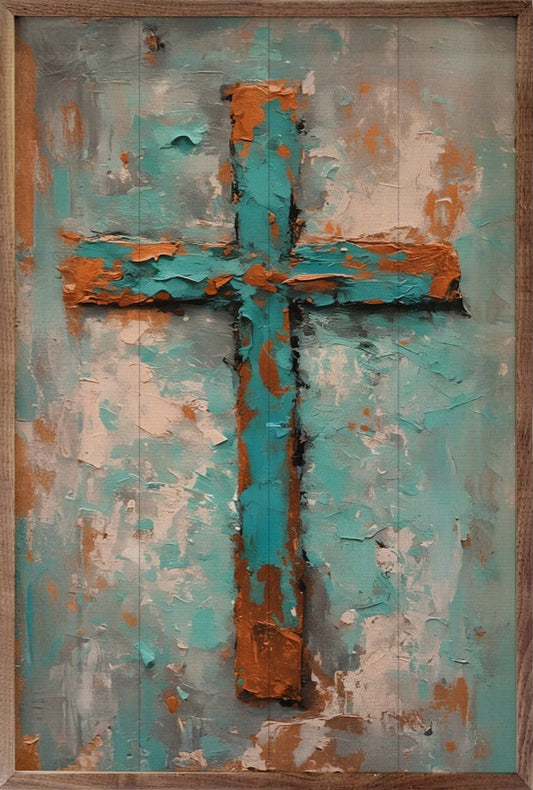 Turquoise Cross image 0