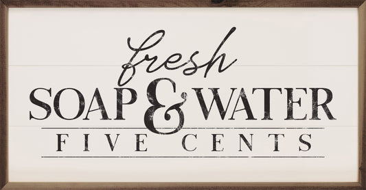 Fresh Soap And Water White image 0