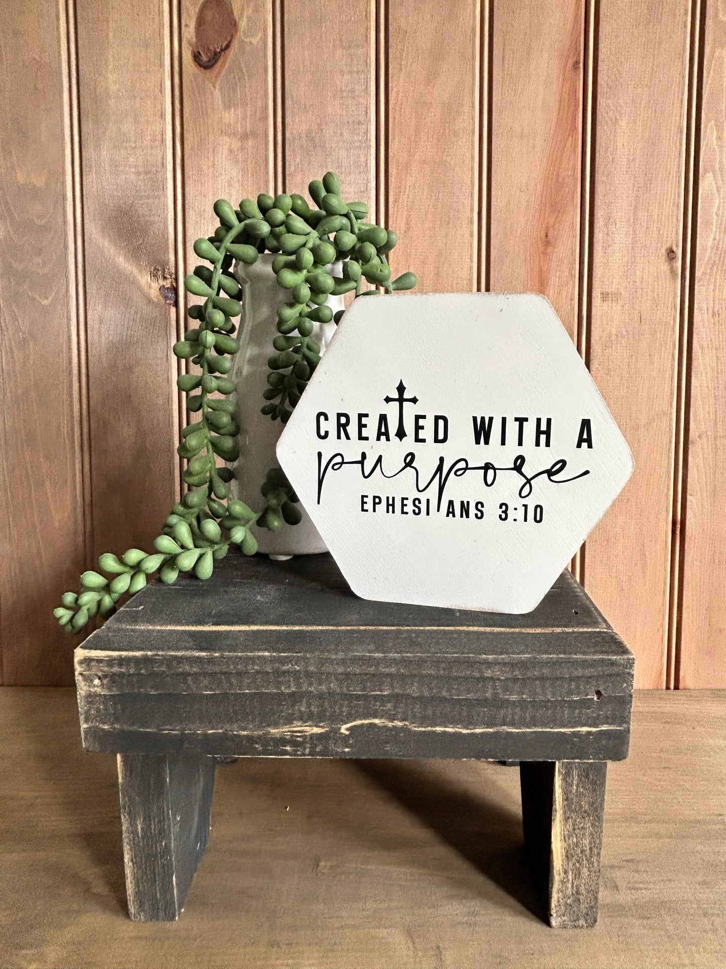 Created With A Purpose Sign
