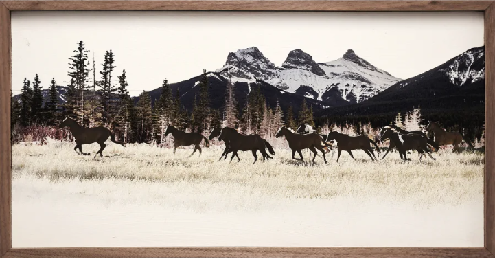Running Horses image 0