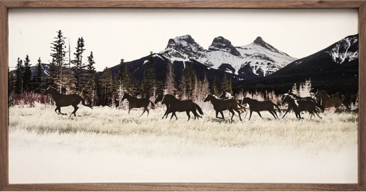 Running Horses image 0