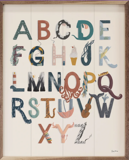 Alphabet A To Z By Becky Thorns image 0