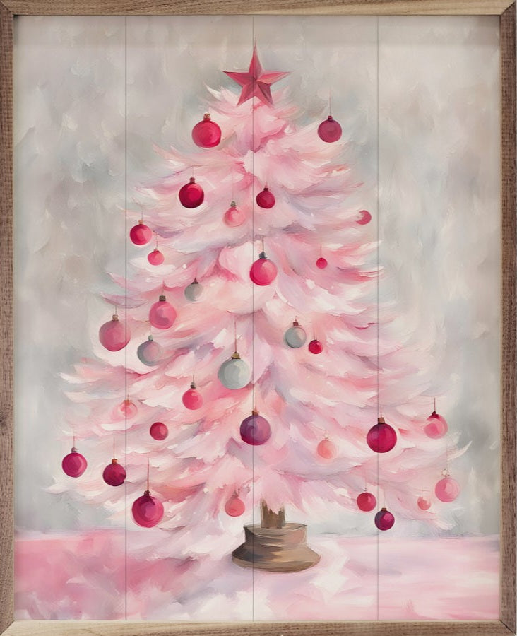 Pink Christmas Tree image 0