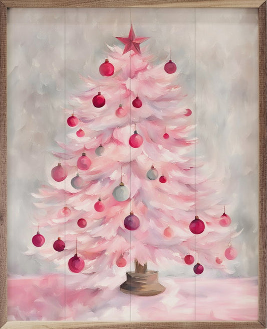 Pink Christmas Tree image 0