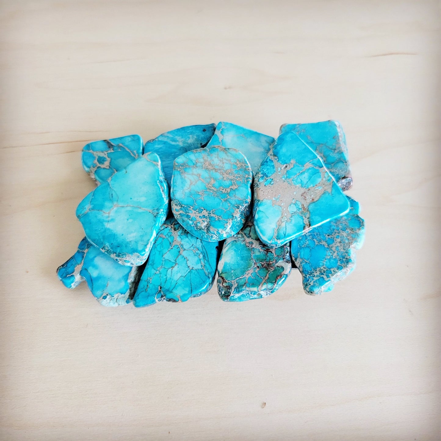 Medium Turquoise Regalite Slab Belt Buckle 908n