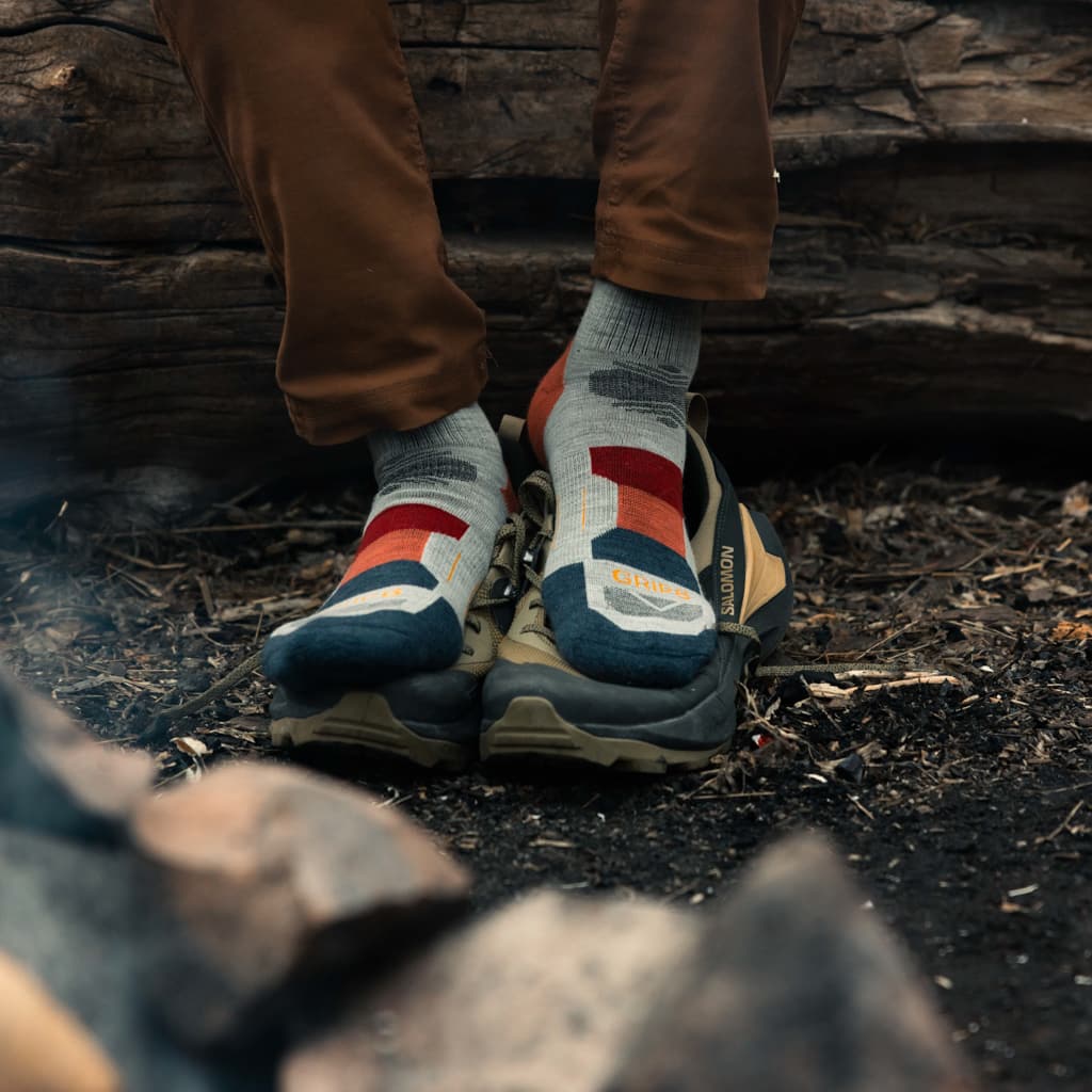 Campfire - Hike Crew Lightweight Merino Wool Sock