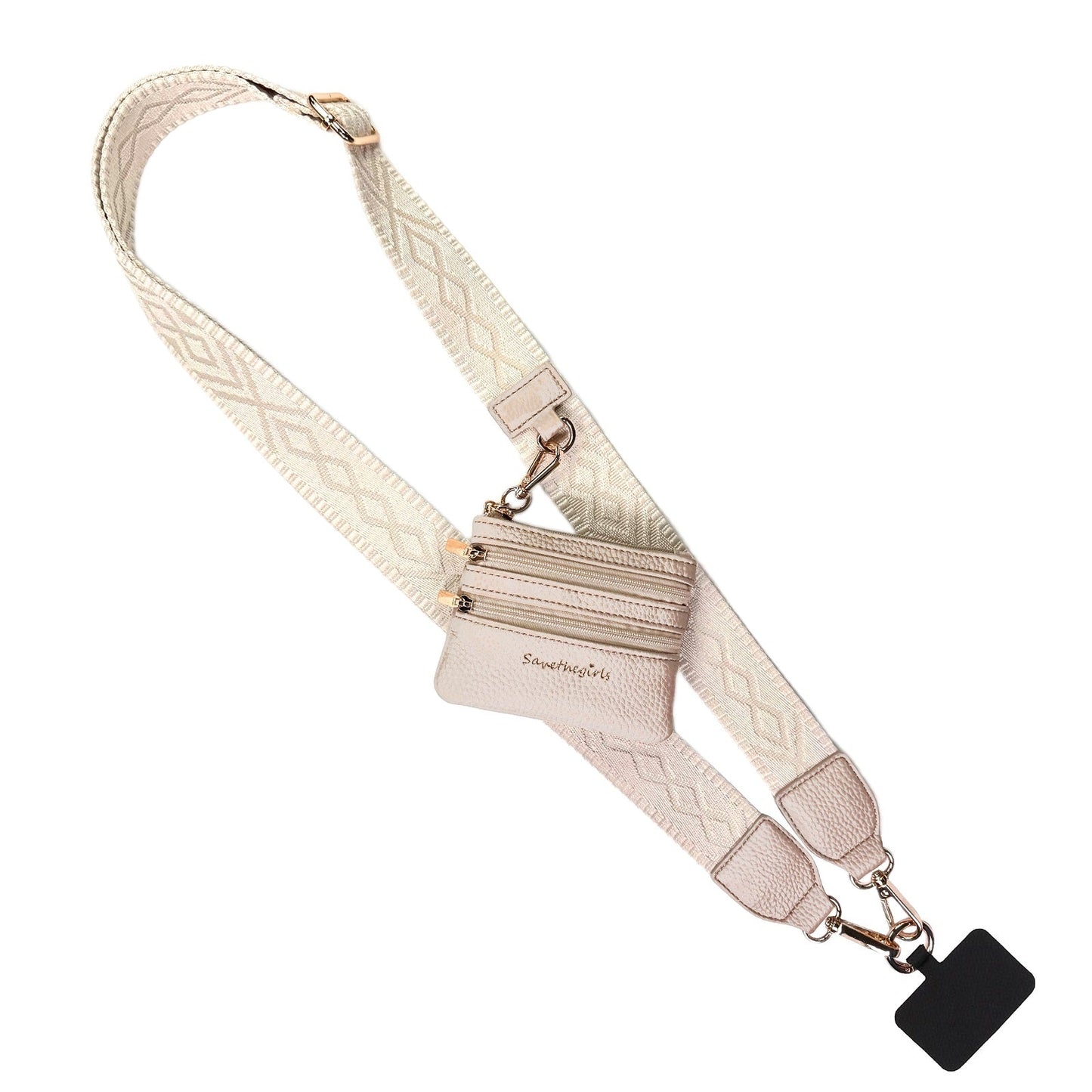 Clip & Go Strap w/Zippered Pouch Classic