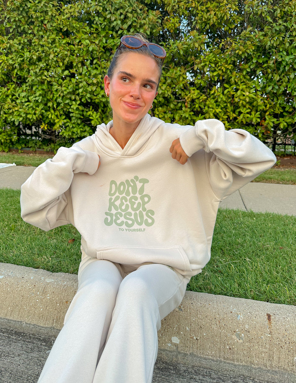 Don't Keep Jesus to Yourself Unisex Hoodie