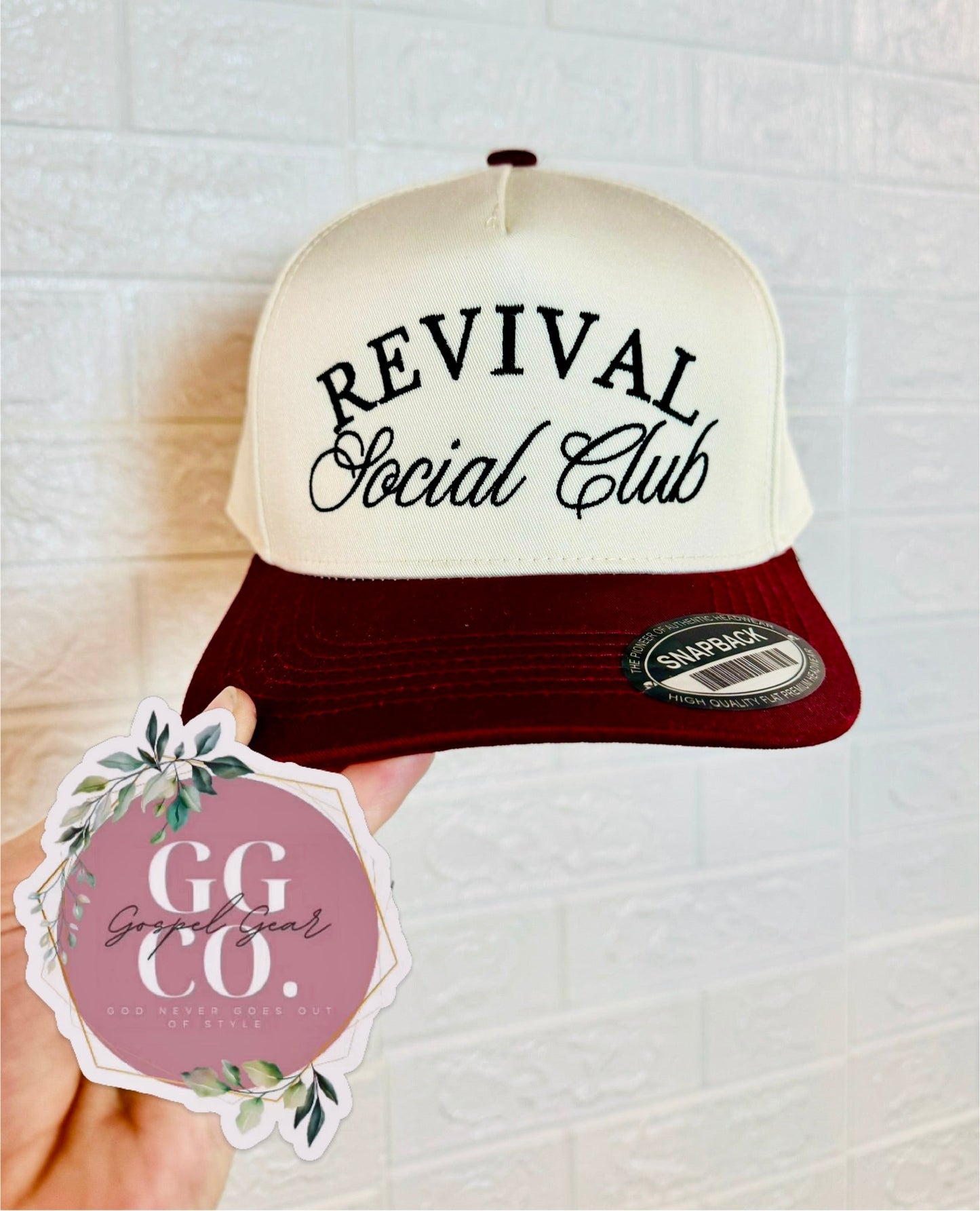 Revival Social Club Embroidered Hat