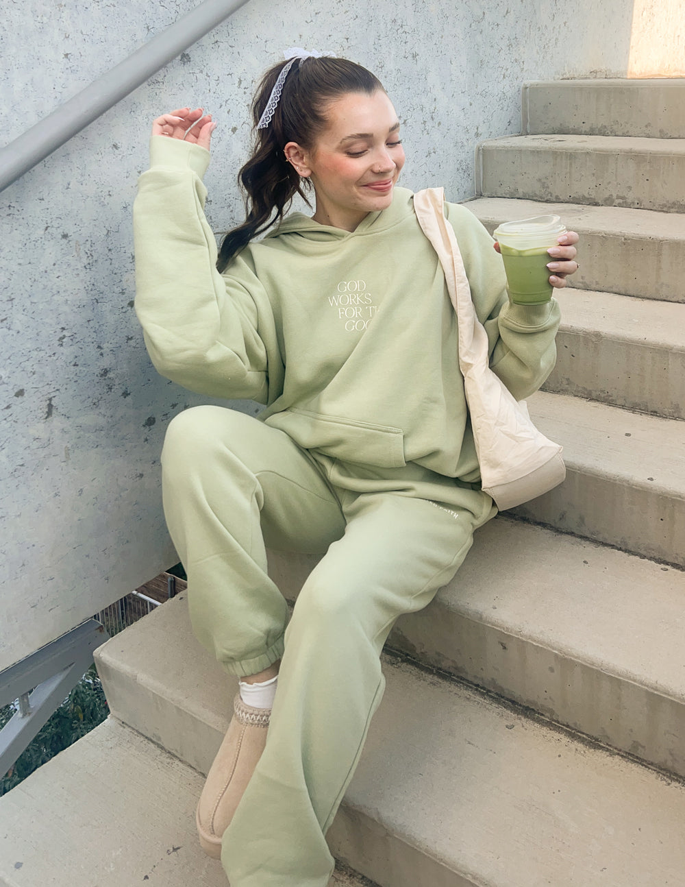 God Works for the Good Unisex Hoodie