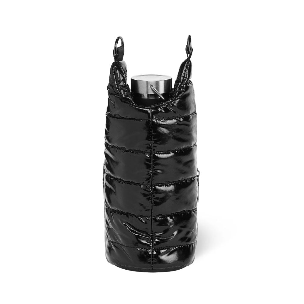 No Logo -Black Glossy HydroBag® with Black Strap