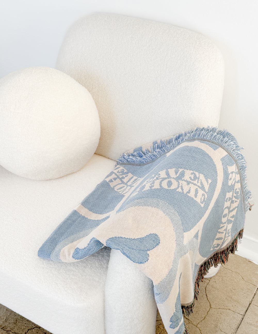 Heaven Is Home Throw Blanket