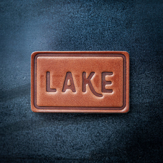 Lake Leather Magnet Block Style