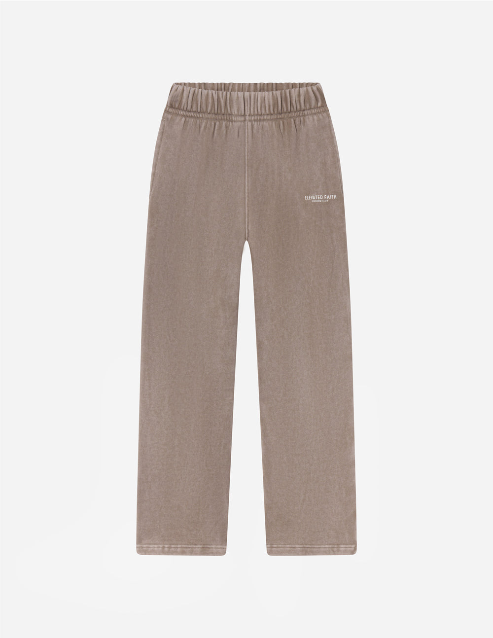 Kingdom Club Brown Wide Leg Sweatpant