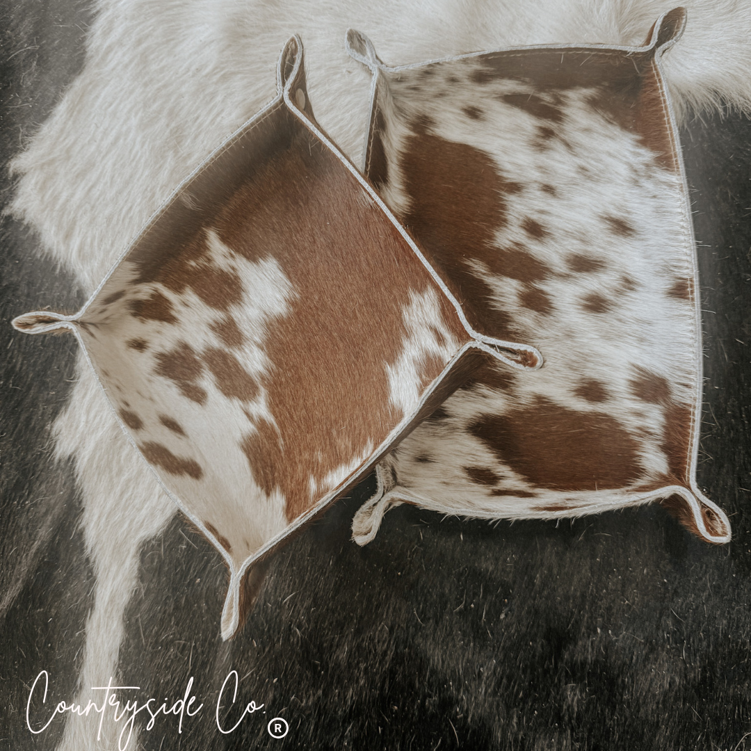 Cowhide Tray