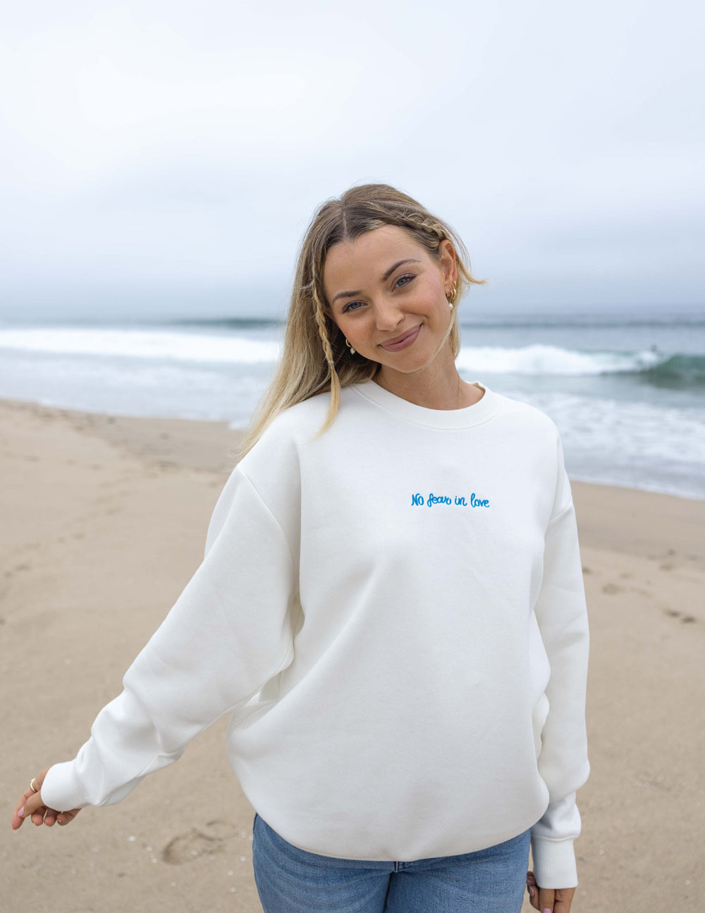 No Fear in Love Unisex Crewneck