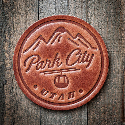 Park City Utah Leather Coaster
