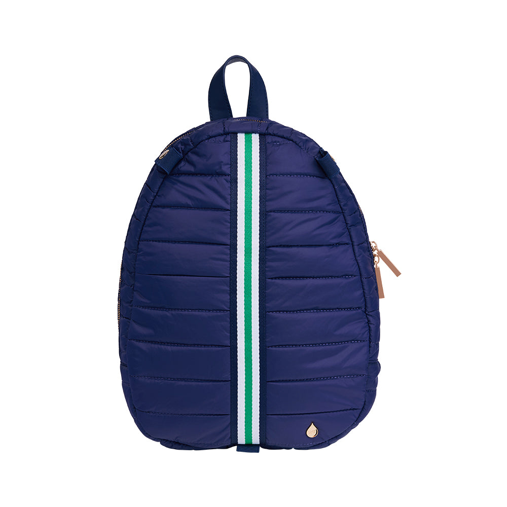 Pickleball HydroSling Bag with Removable Racquet Cover- Navy Matte with Stripe