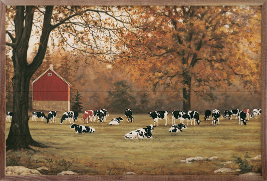Under The Autumn Oaks By Bonnie Mohr