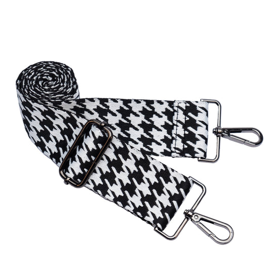 Houndstooth Strap with Gunmetal Hardware