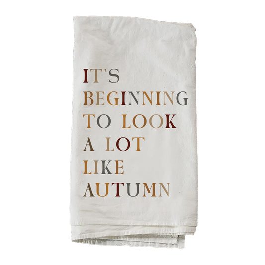 A Lot Like Autumn Towel