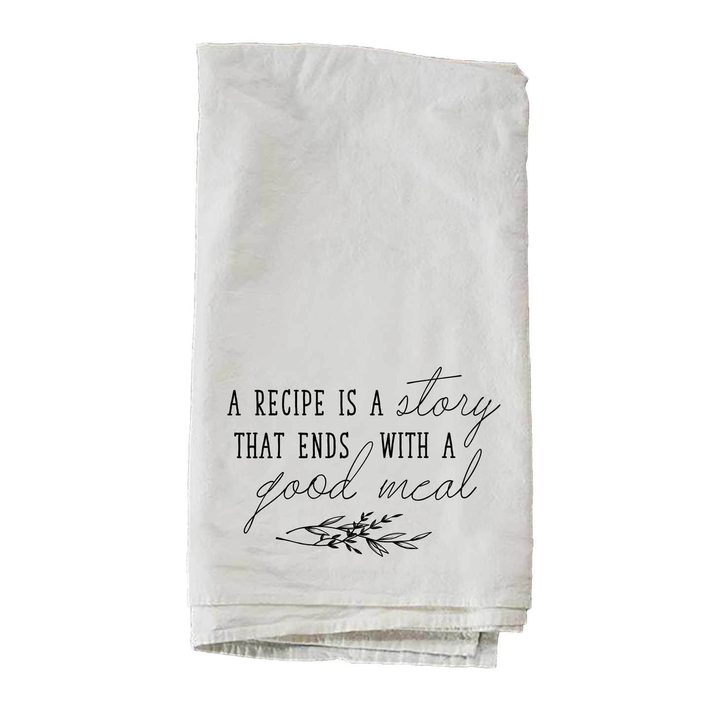 A Recipe Is A Story Towel