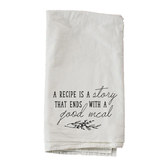 A Recipe Is A Story Towel