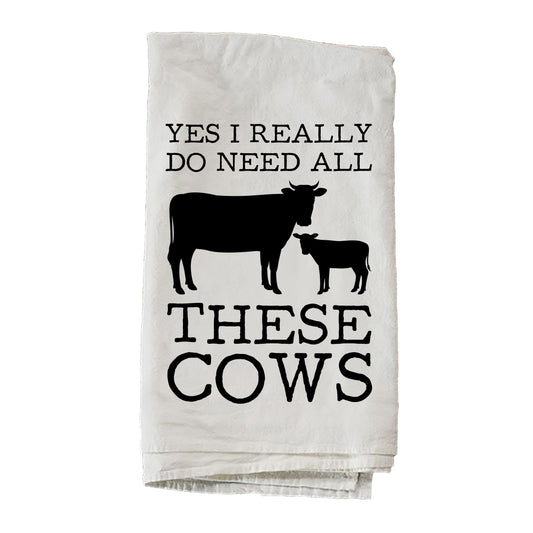 All These Cows Towel