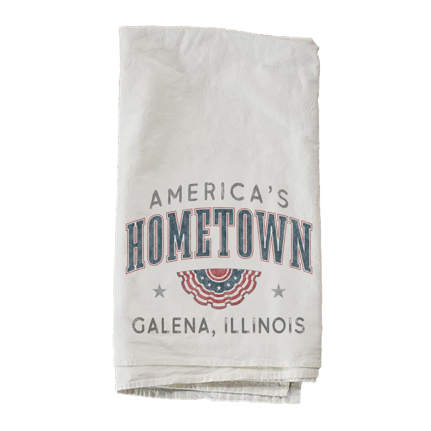 America's Hometown Personalized Towel