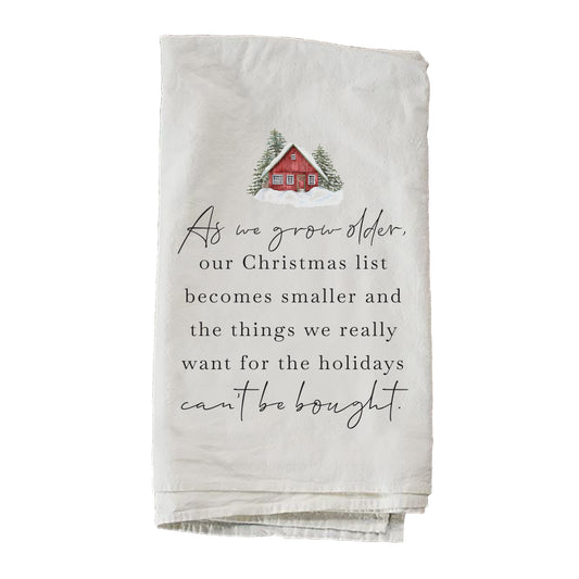 As We Grow Older Barn Towel