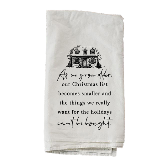 As We Grow Older Towel