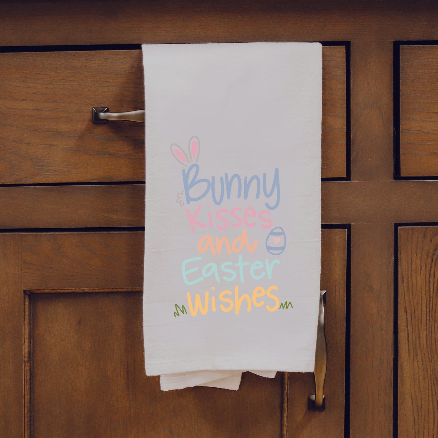 Bunny Kisses Easter Wishes By Brooke Nicole Designs Towel