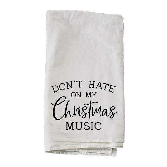 Christmas Music Towel