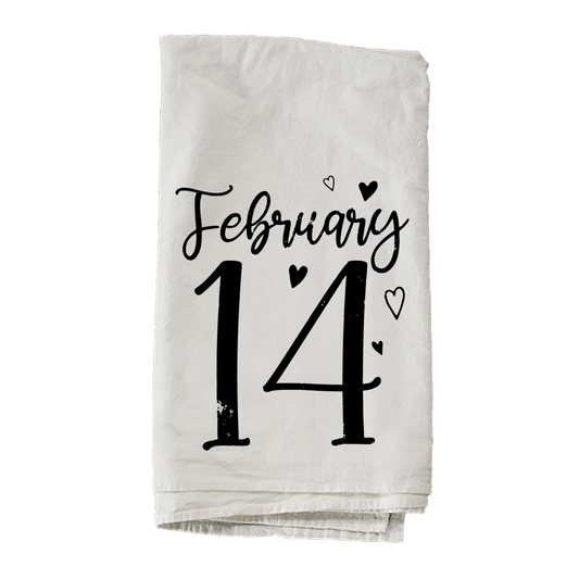 February 14th Towel
