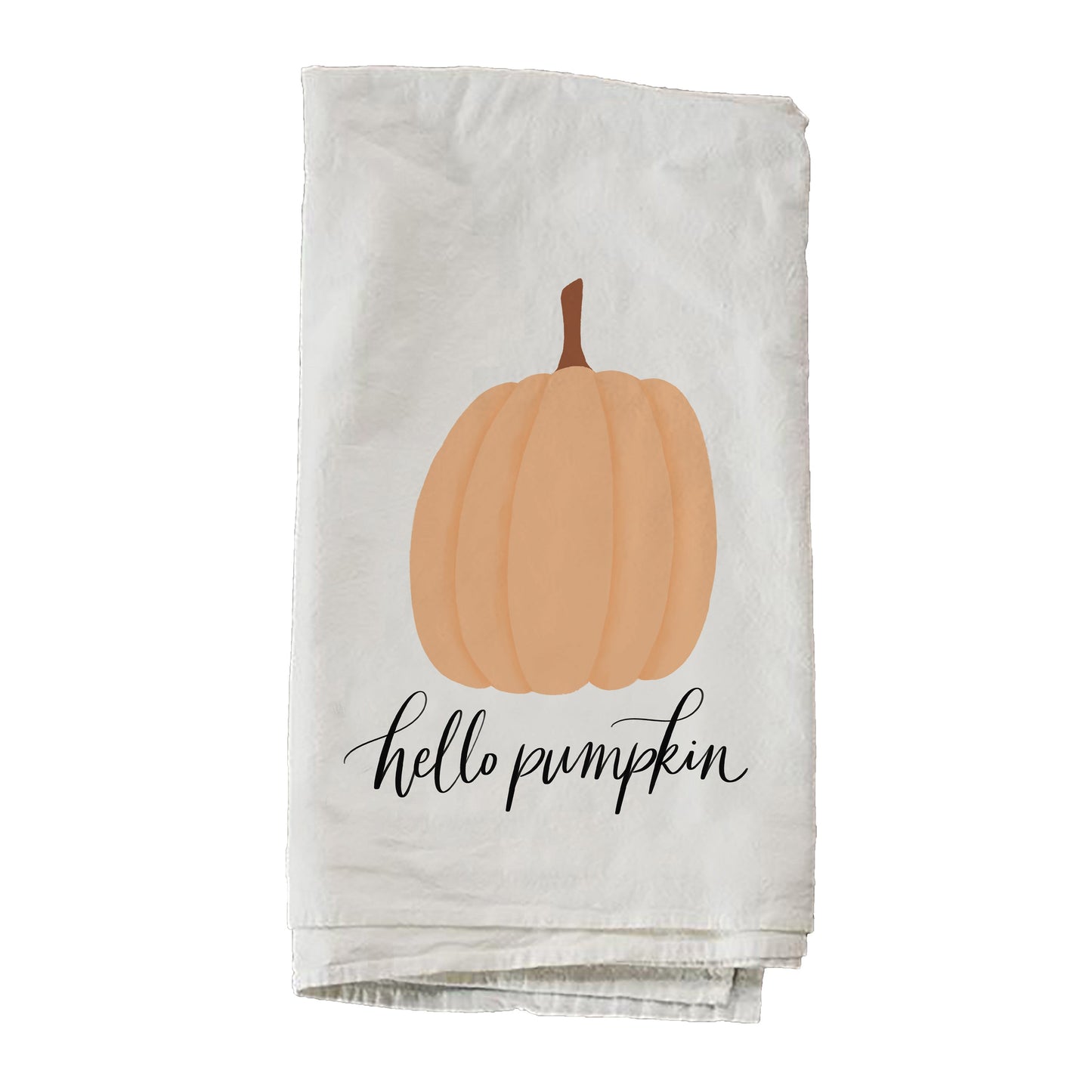 Hello Pumpkin By Brooke Nicole Designs Towel