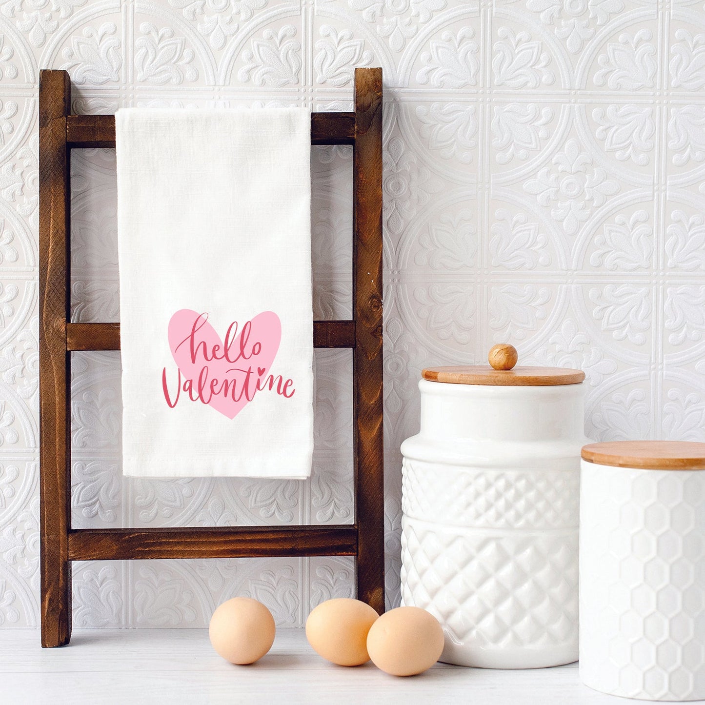 Hello Valentine By Brooke Nicole Designs Towel