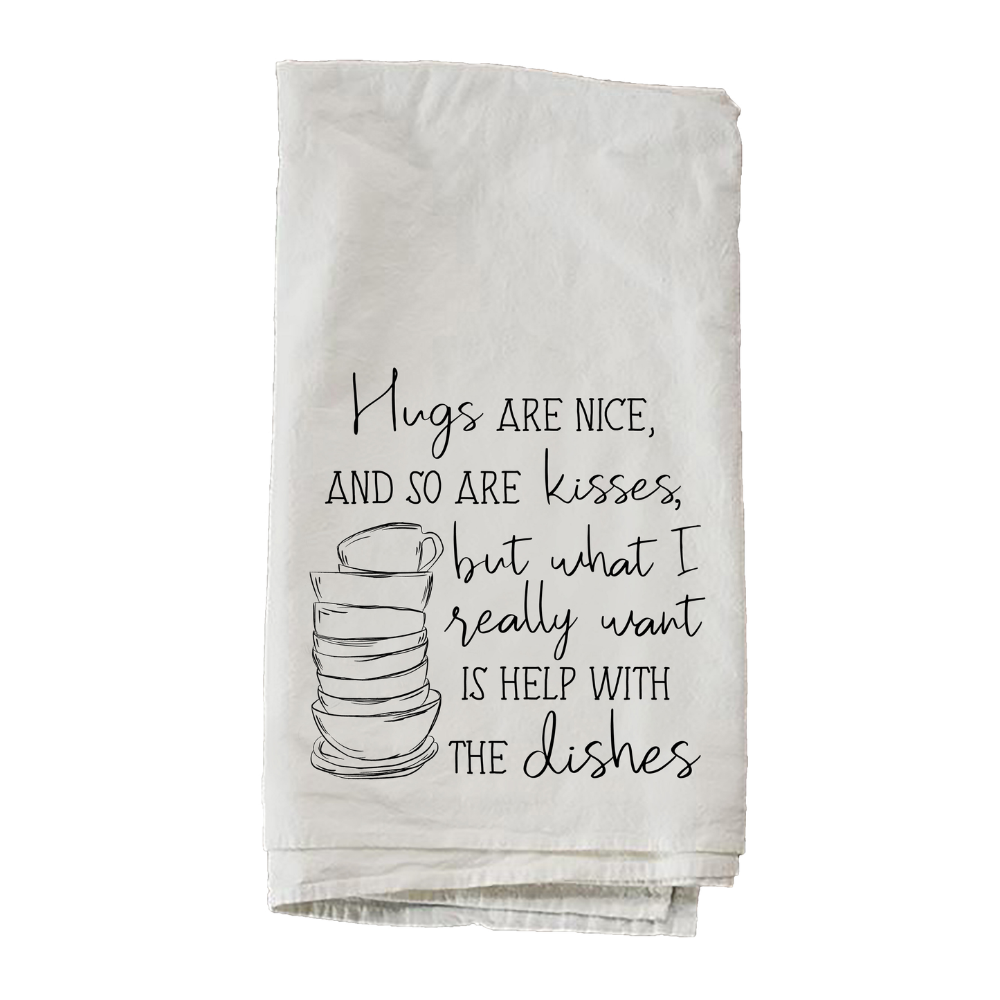 Help With The Dishes Towel