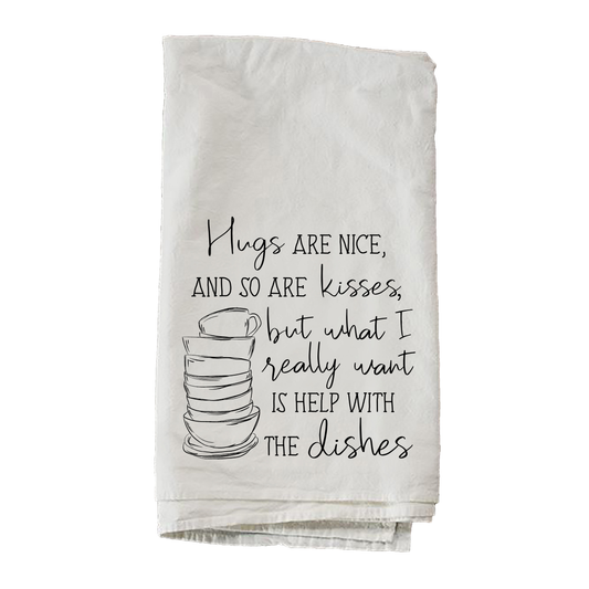 Help With The Dishes Towel