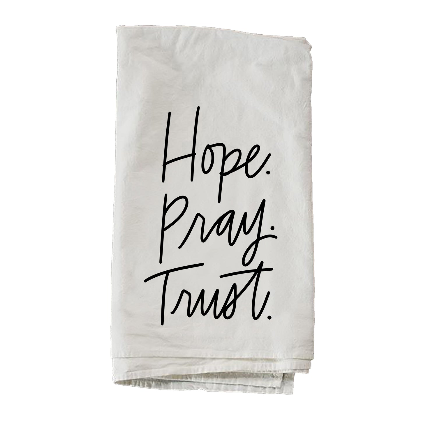 Hope Pray Trust By Brooke Nicole Designs Towel