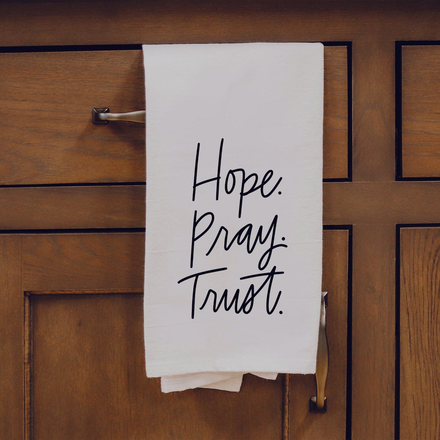 Hope Pray Trust By Brooke Nicole Designs Towel