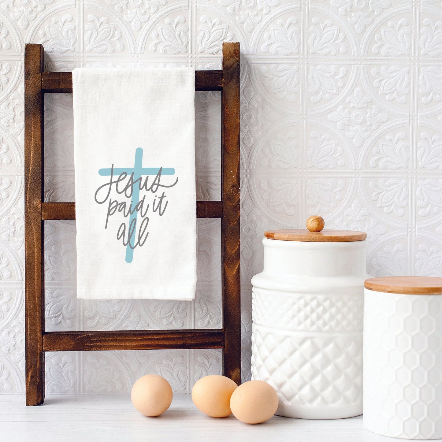 Jesus Paid It All By Brooke Nicole Designs Towel