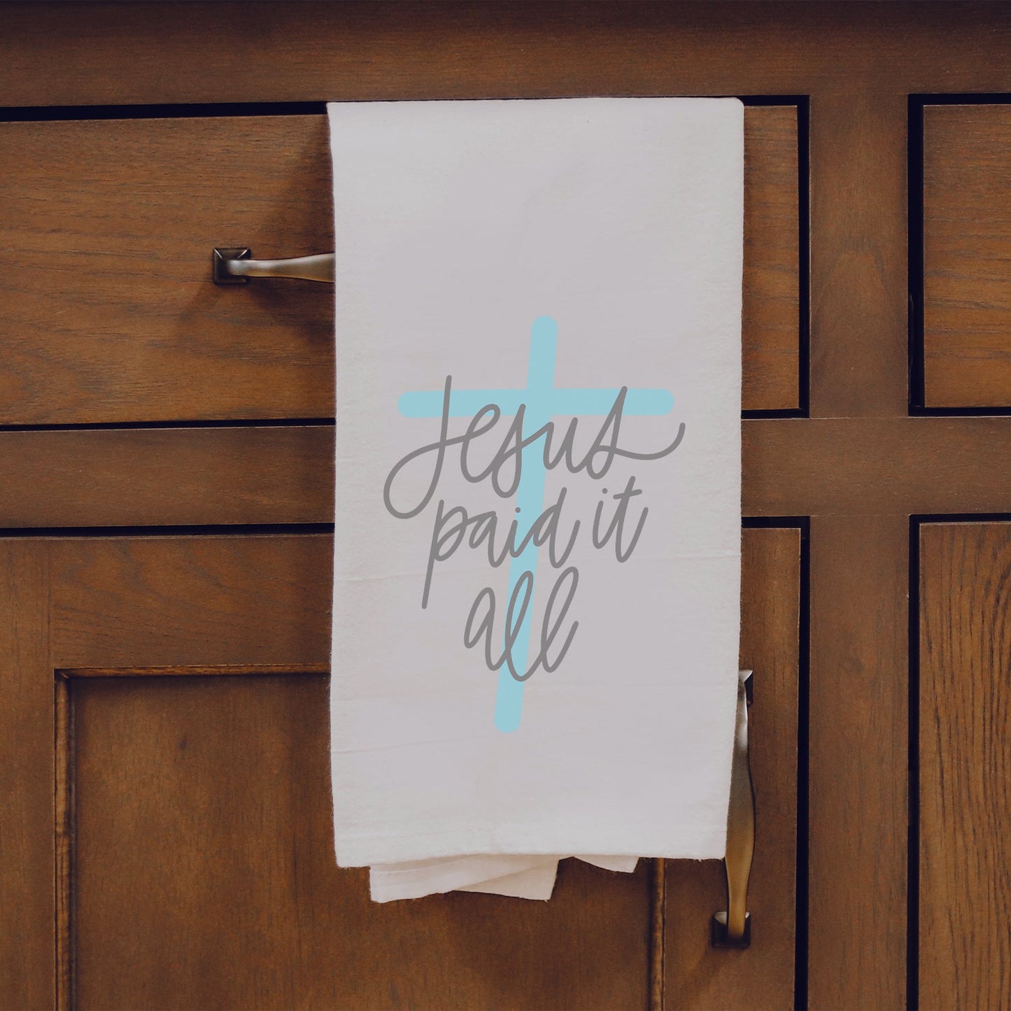 Jesus Paid It All By Brooke Nicole Designs Towel