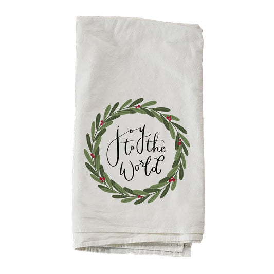 Joy To The World By Brooke Nicole Designs Towel