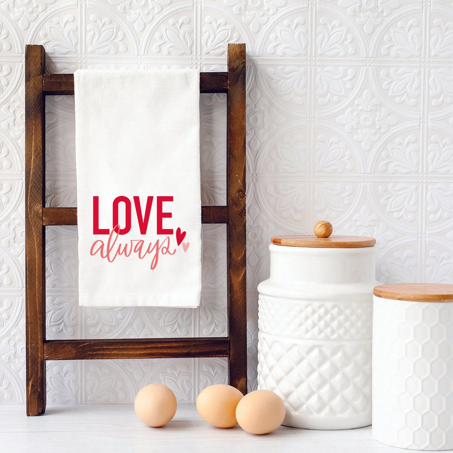 Love Always By Brooke Nicole Designs Towel