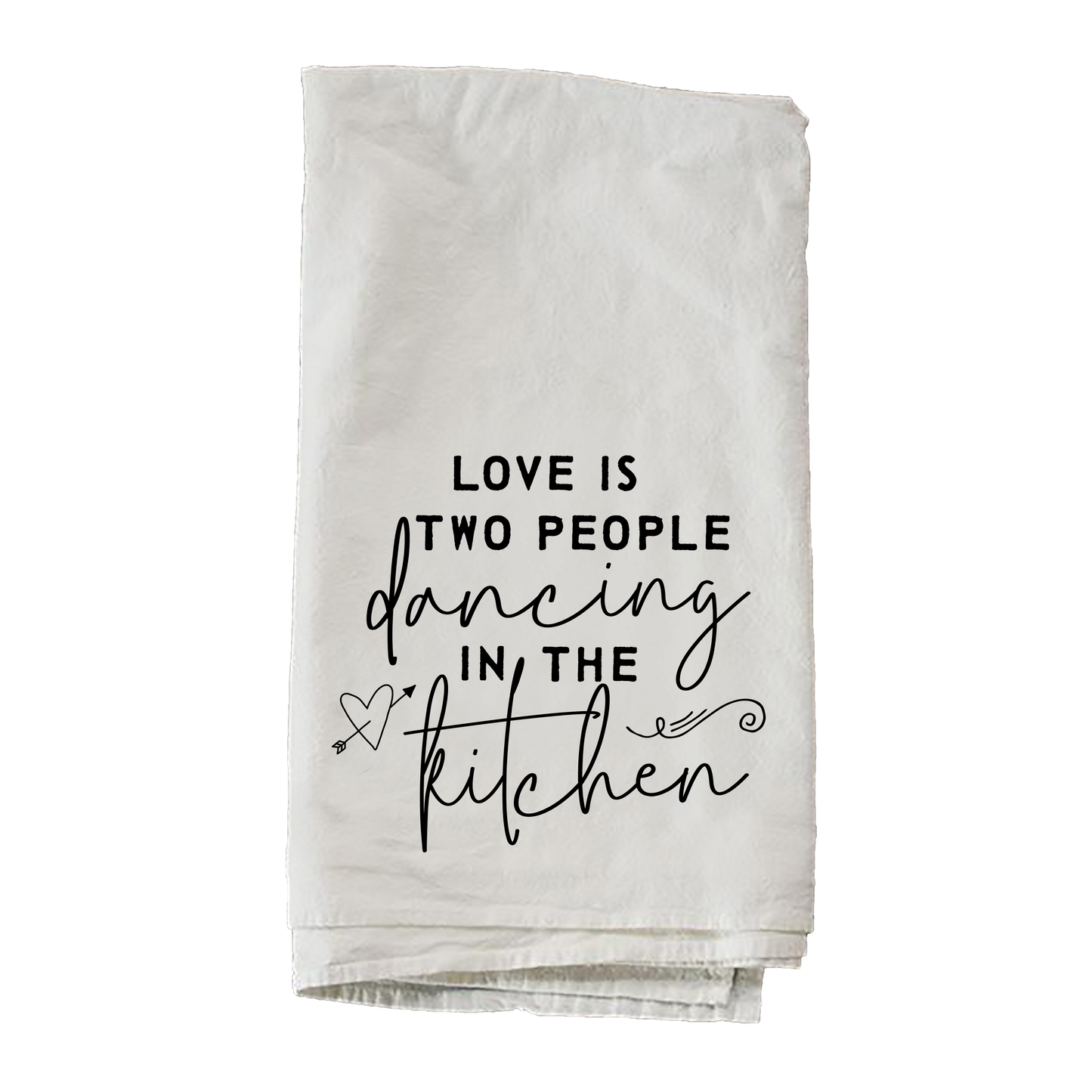 Love Is Two People Dancing Towel