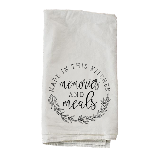 Memories And Meals Towel